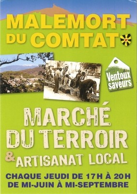 MARCHE DU TERROIR ET ARTISANAT LOCAL